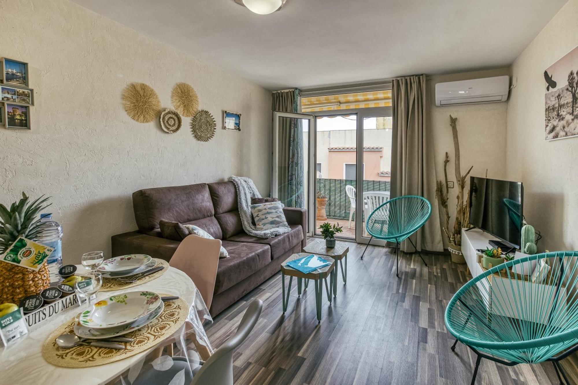 La Petite Venise Empuriabrava Solarium Vue Mer, 2 Terrasses Clim Parking Free Oc Keys Esterno foto